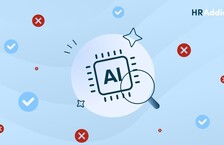 magnifying lens over AI