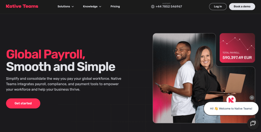 Native Teams dashboard