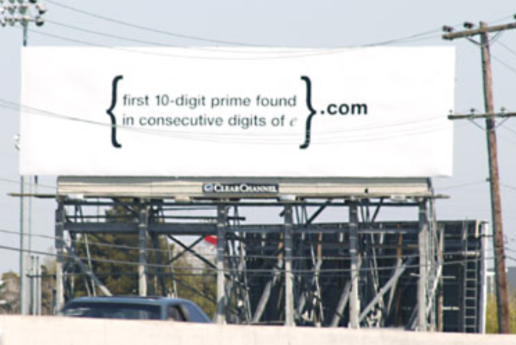 google billboard